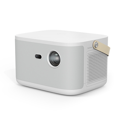 OEM ODM DLP Elfin Projector Wireless WiFi 6 BT Mini Android 9 System 1080P 4K 850 ANSI Portable Home Cinema Movie Projector