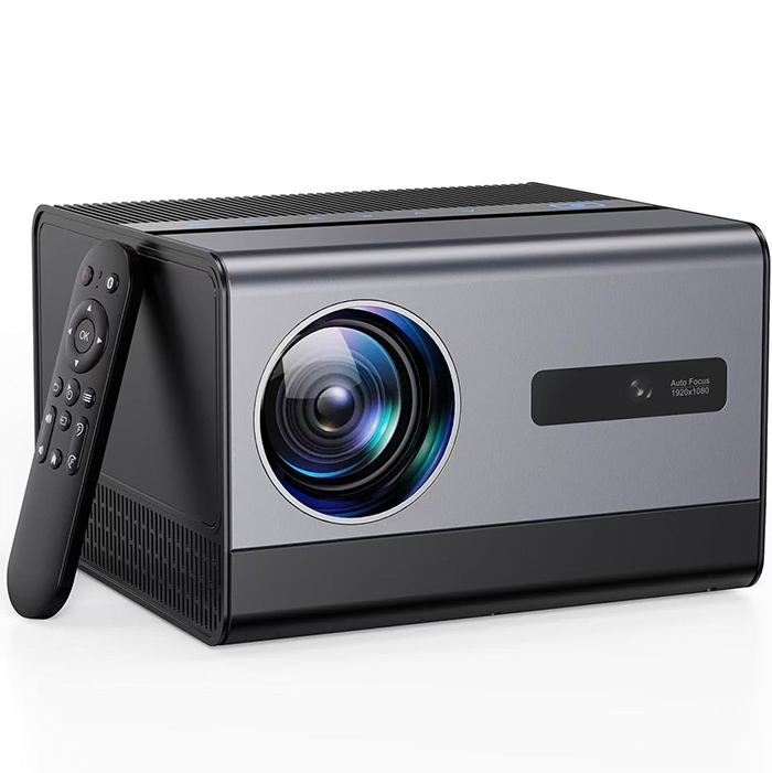 Factory New Arrived OEM Android 12.0 System 2+32G 1200 ANSI Native 1080p Full HD 4K LCD Video Portable Home WiFi 5G Projector